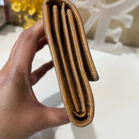 MCM COGNAC VISETOS LONG TRIFOLD WALLET - Picture 7 of 16